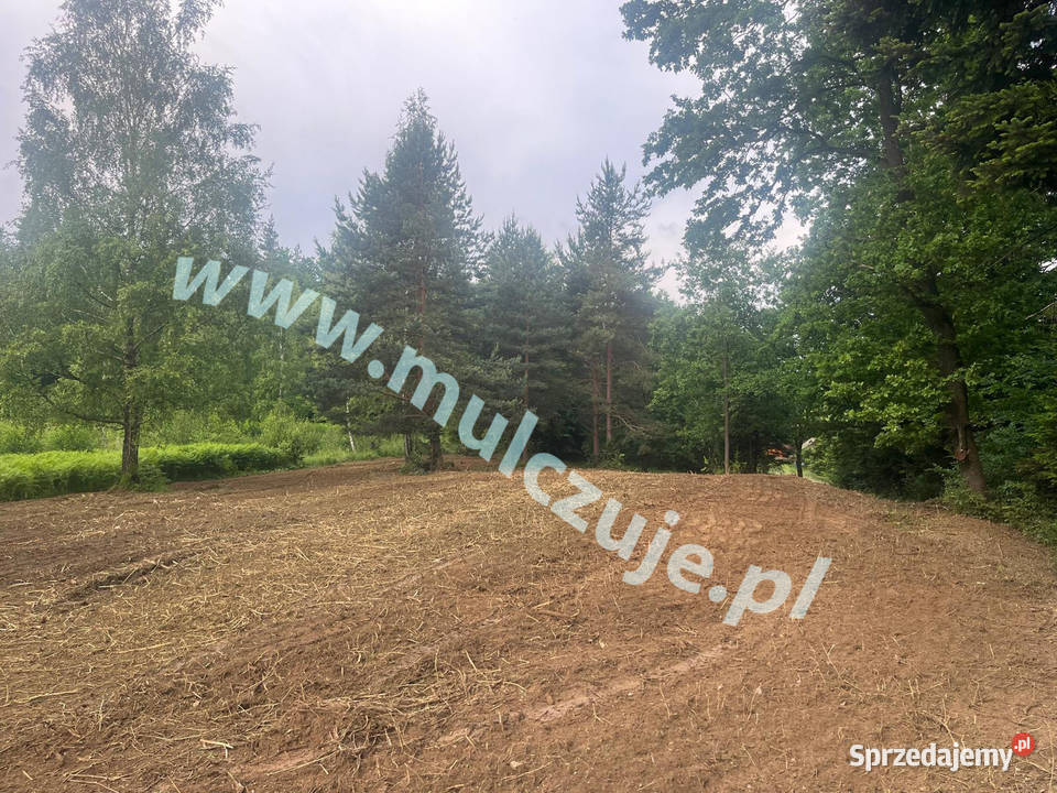 Mulczer leśny wgłębny powierzchniowy Karczowanie Kęty