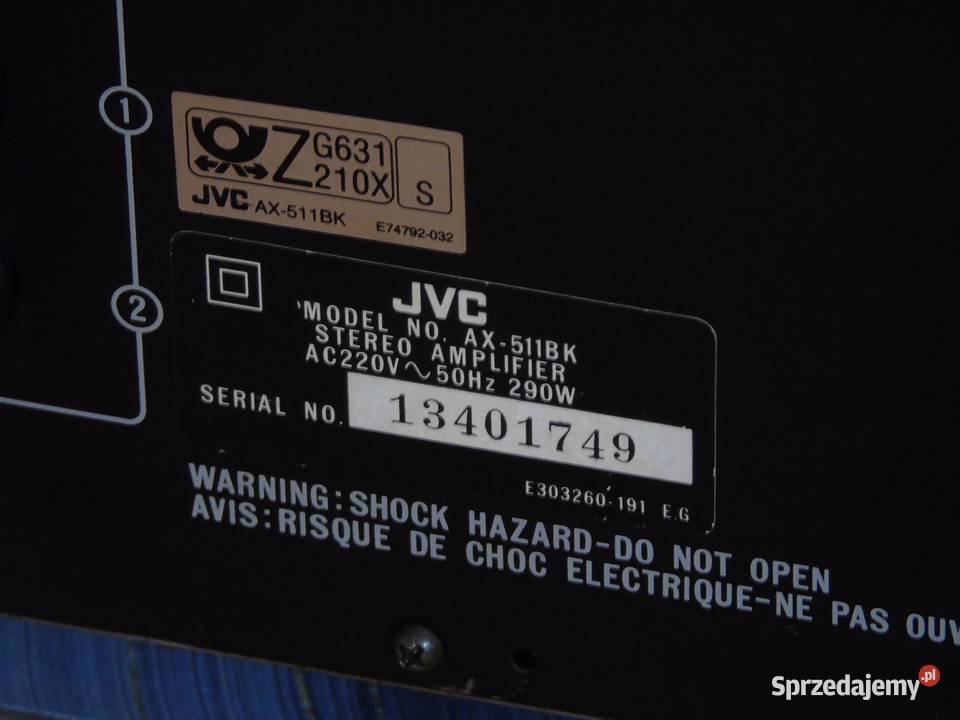 Wzmacniacz JVC AX511 mocny i sprawny WYSYŁKA Jasło