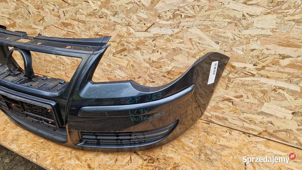 VW POLO 9N3 LIFT FL LC7V ZDERZAK PRZÓD PRZEDNI Słowikowo