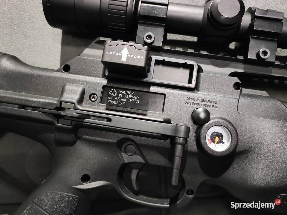 Wiatrówka PCP WALTHER REGIN 45mm Tuningu luneta Częstochowa