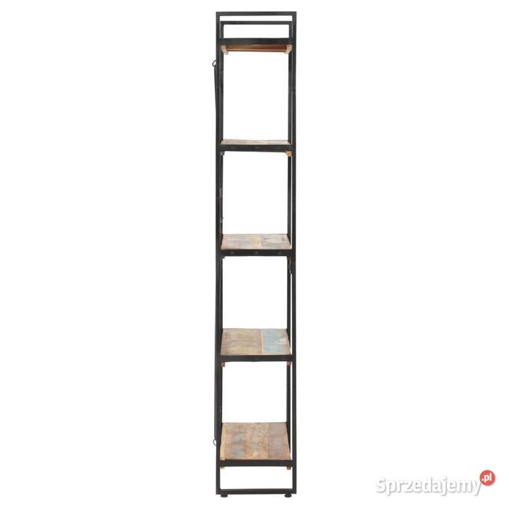5poziomowy regał na książki 90x30x180 drewno z Warszawa