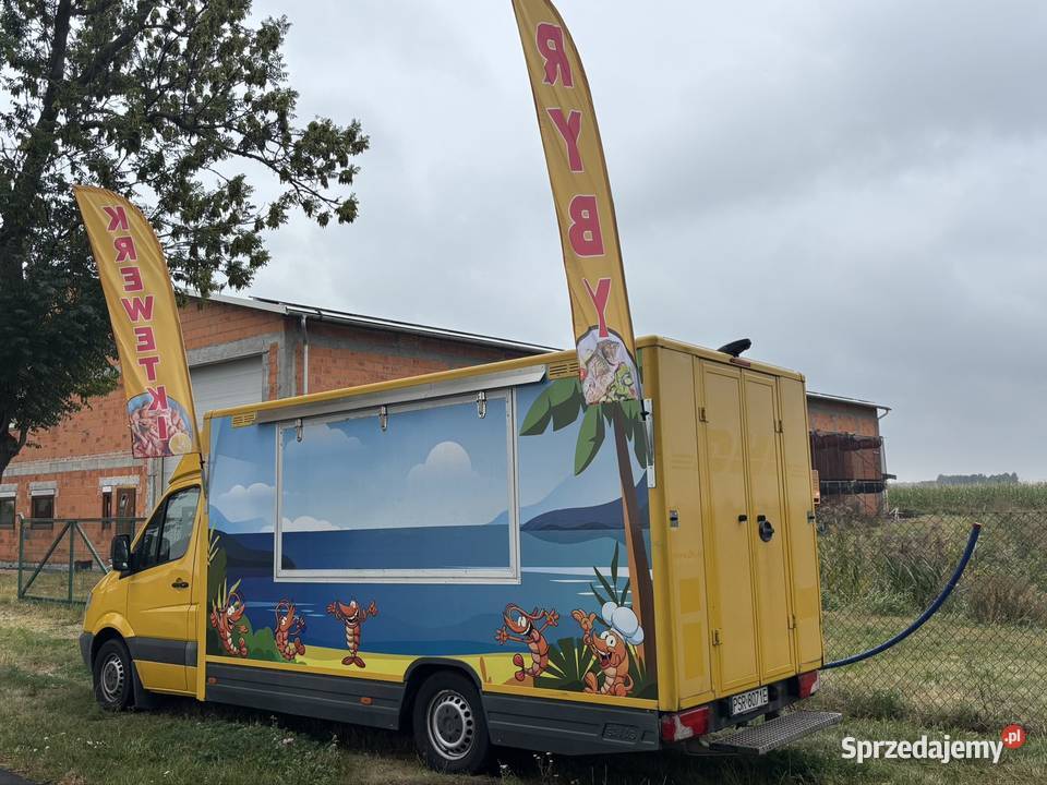 Food truck Mercedes sprinter 2011r wielkopolskie Środa Wielkopolska