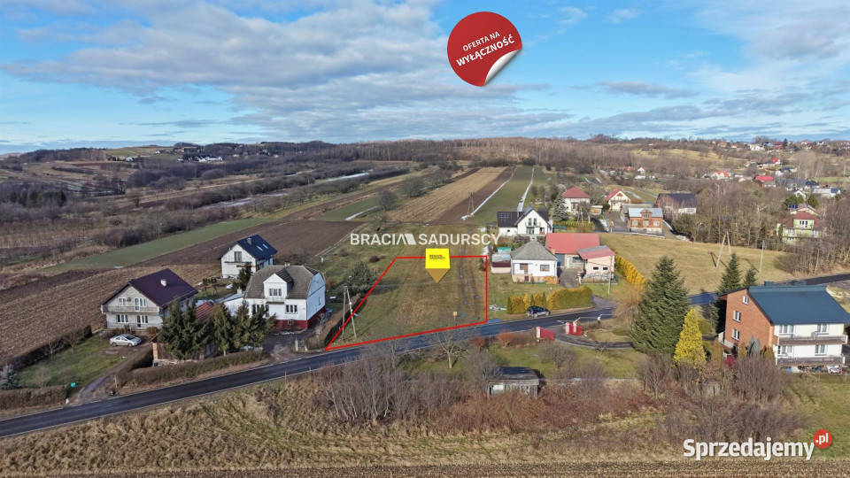 Grunt 1600m2 Czułów Sprzedaż małopolskie