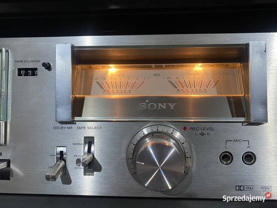 Magnetofon deck Sony Rakoniewice