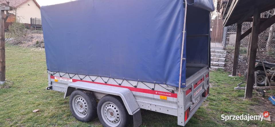 Sprzedam przyczepkę że stelażem i plandeką burtowe Sławków