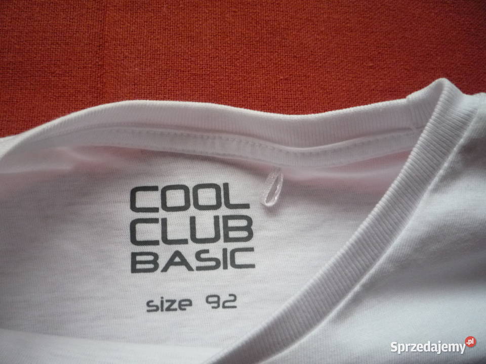 NOWA Cool Club r 92 Smyk Biała Bluzka Koszulka zachodniopomorskie Szczecin