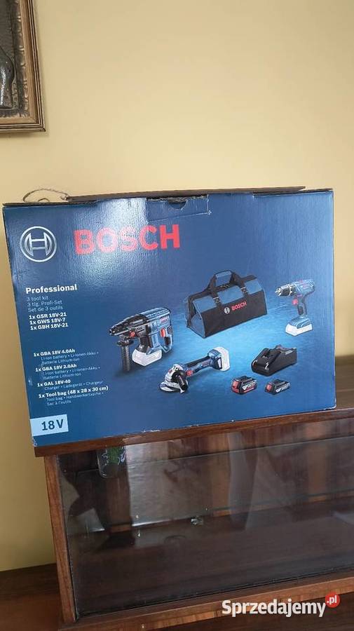 Zestaw Bosch professional 18v Korytnica