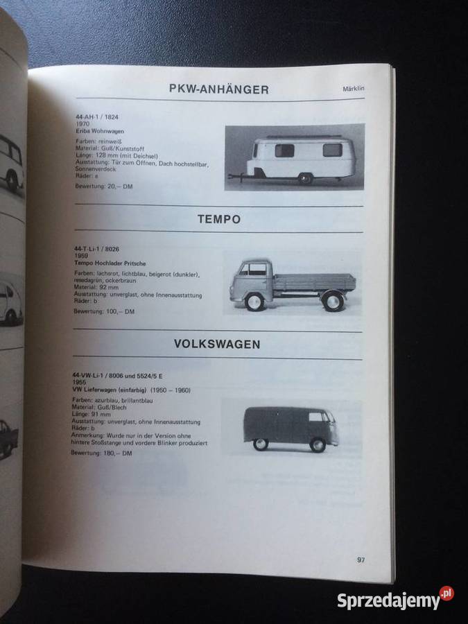 2793 Modellauto Katalog Szczecin