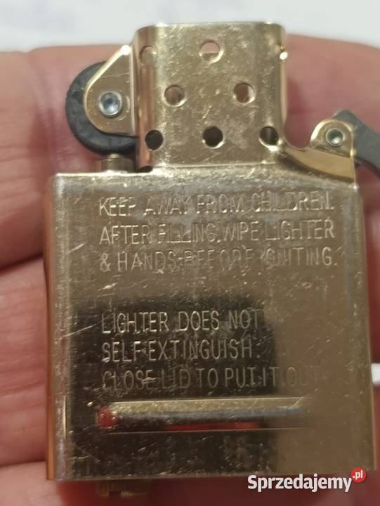 Zapalniczka srebro antyk vintage Zippo Poznań