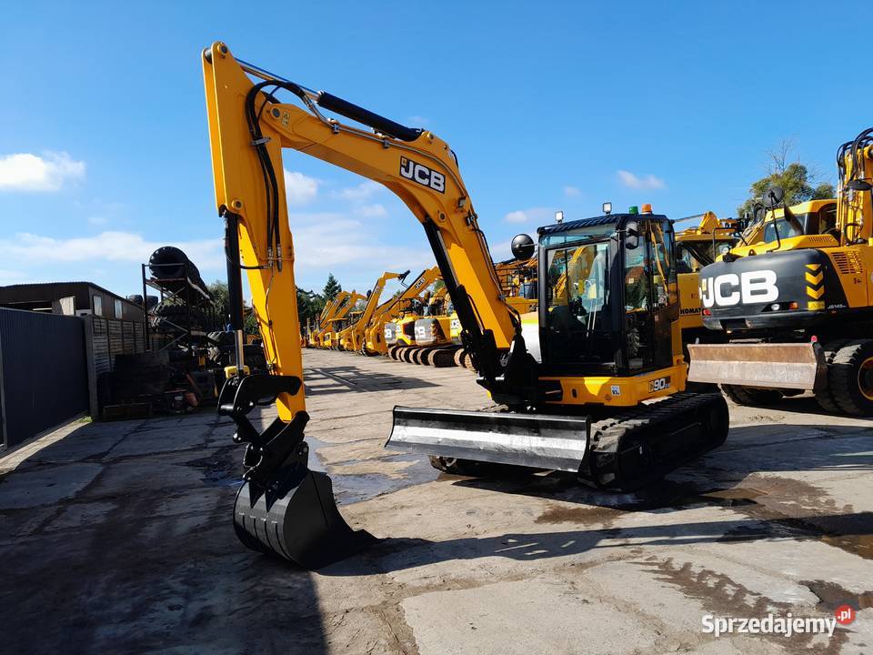 JCB 90Z2 2022R KOPARKA GĄSIENICOWA 9 TON CAT 2535h wielkopolskie Krotoszyn