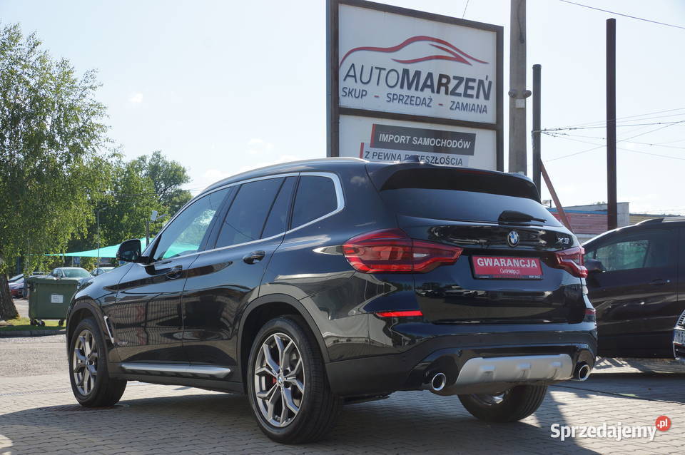 BMW X3 20 Diesel 190 4x4 Navi LED Półskóra Hak przyciemniane szyby Nowy Sącz