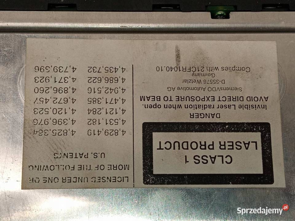 RADIO 6939660 Bmw Seria 3 IV 19982006 E46 świętokrzyskie