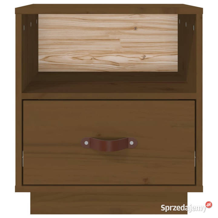 Szafka nocna miodowy brąz 40x34x45 drewno Warszawa