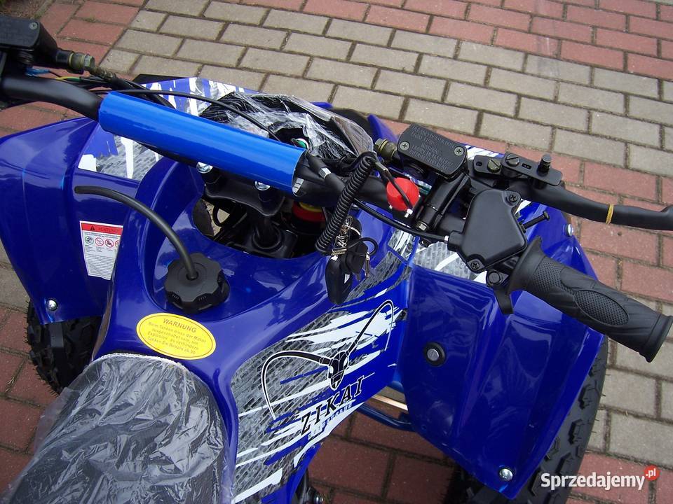 Quad KXD 125 półautomat 31 Warrior Bombardier Goleniów