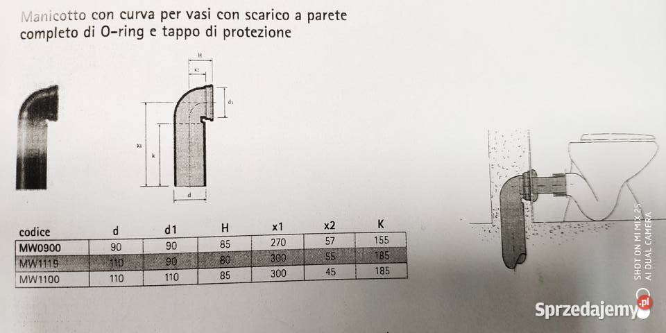 Rurakolano spustowa COES MW1100 Zielona Góra