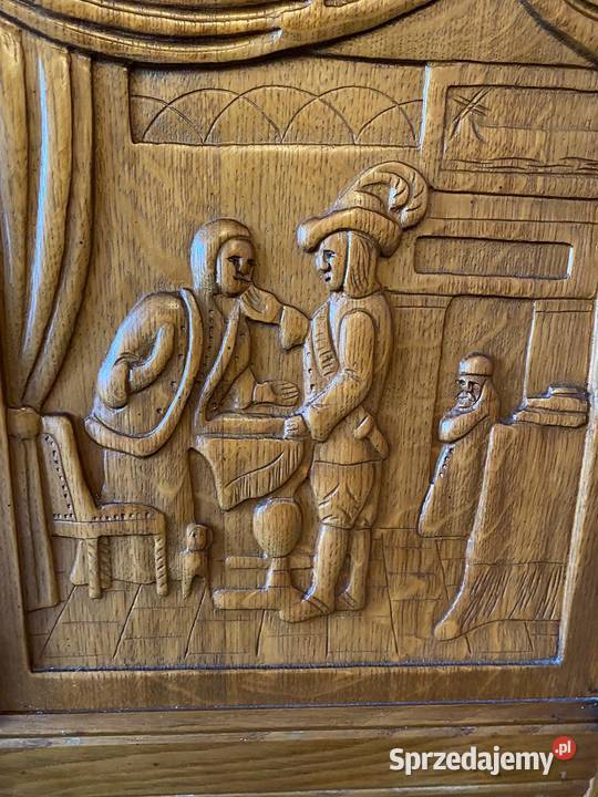 Komoda rzeźbiona piękna
