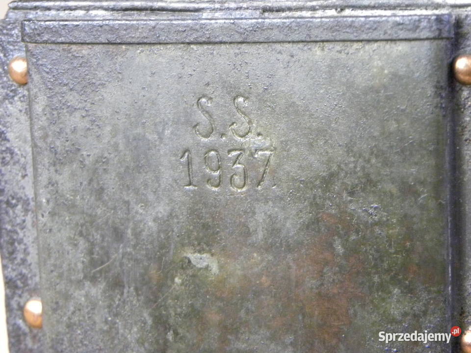 Stara polska lampa świecowa wojskowa St