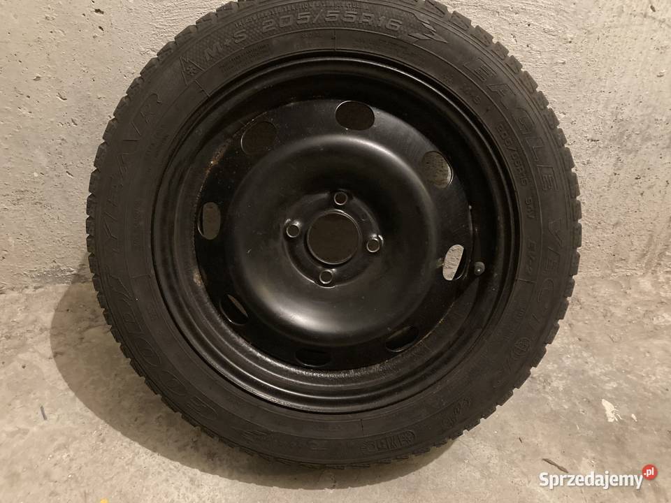 Opona 20555 R16 z felgą 4x108 1 sztuka