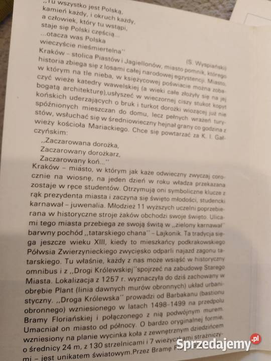 Zestaw 9 Pocztówek w Obwolucie Kraków PRL Wałbrzych