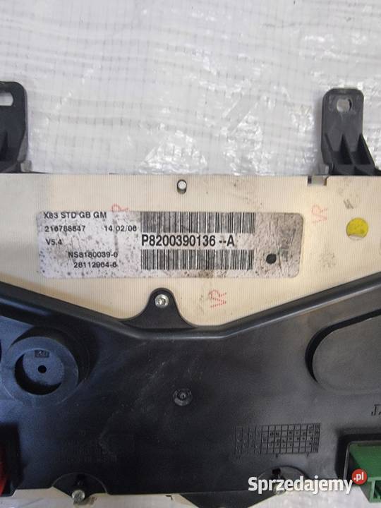 LICZNIK ZEGRA RENAULT TRAFIC II OPEL VIVARO A 25 osobowe sprzedam