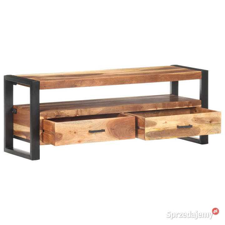 Szafka pod TV 120x35x45 drewno z miodowym RTV Warszawa