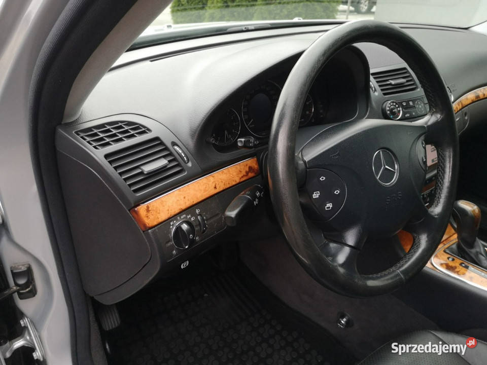 Mercedes E 280 30 V6 CDI190 Klimatronic Tempomat czujnik zmierzchu Samochody osobowe