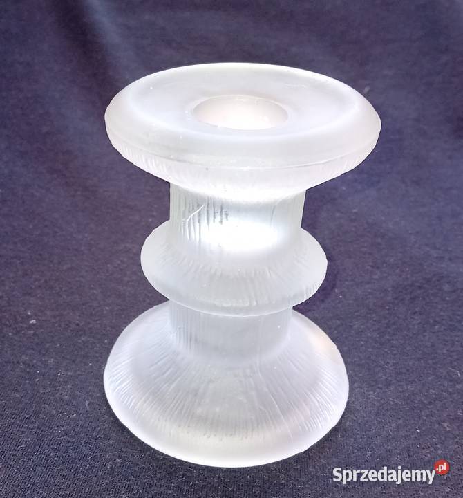 Świecznik Ingrid Glas lata 70e XX w Projekt Kurt Koźminek