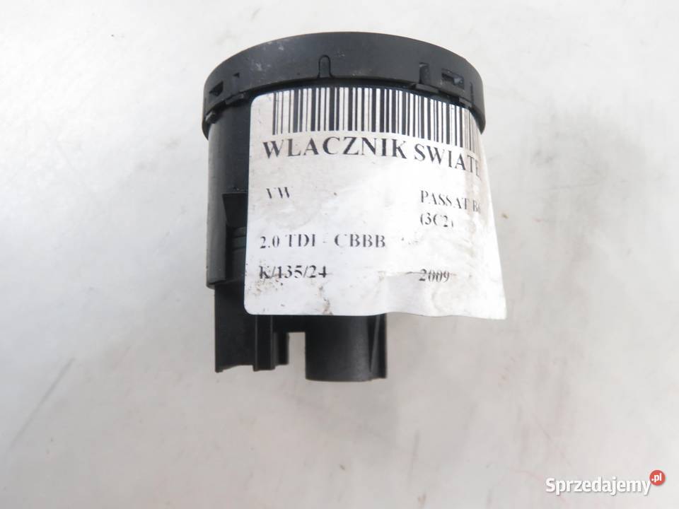 WŁĄCZNIK ŚWIATEŁ VW PASSAT B6 1K0941431AS małopolskie