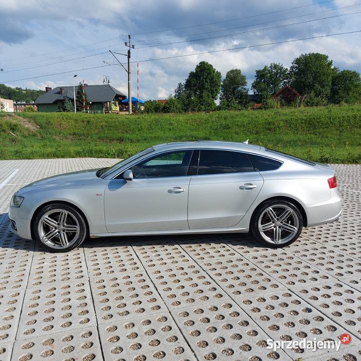 Zadbane AUDI A5 30 Sportback Quattro S line A5 małopolskie Muszyna