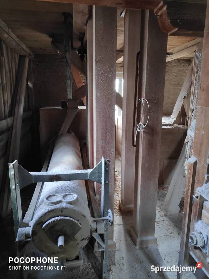 Wyposażenie komplet młyn zbożowy elektryczny lubelskie Kraczewice Prywatne