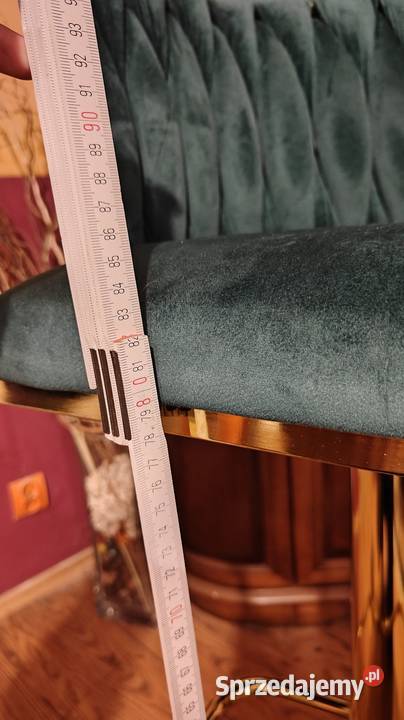 Joker zielony złoty welur Iłowa