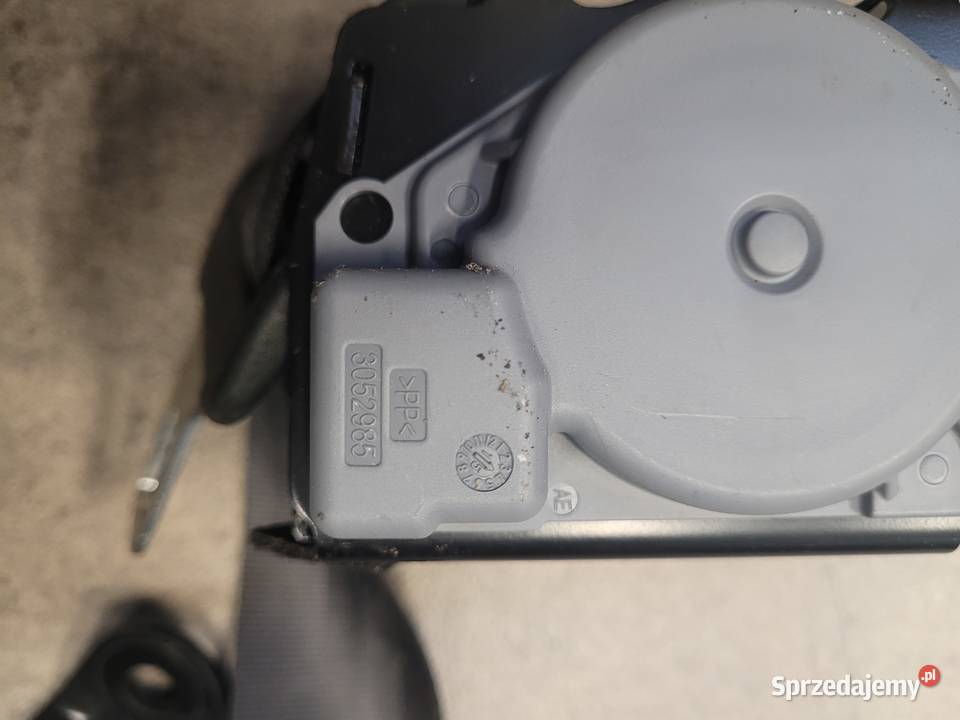 Renault Captur Mk1 pasy bezpieczeństawa strona Kończyce Małe