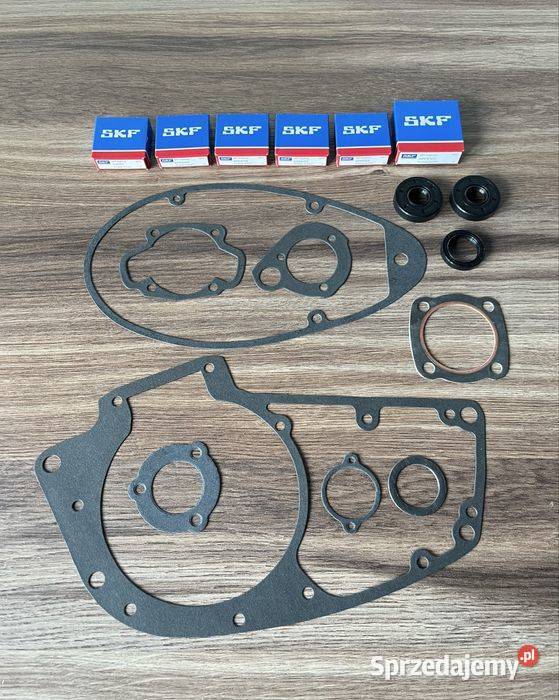 NOWY KOMPLET ŁOŻYSKA SKF USZCZELNIACZE USZCZELKI śląskie Bielsko-Biała