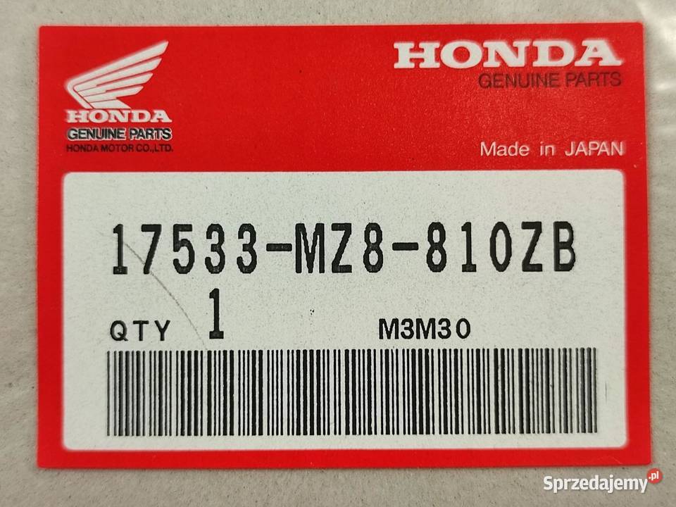 NAKLEJKA PASEK NA BAK PR STR HONDA VT SHADOW 600