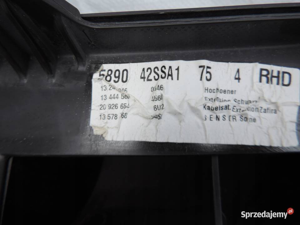 Deska górna podszybie Opel Zafira C 20926654 kujawsko-pomorskie