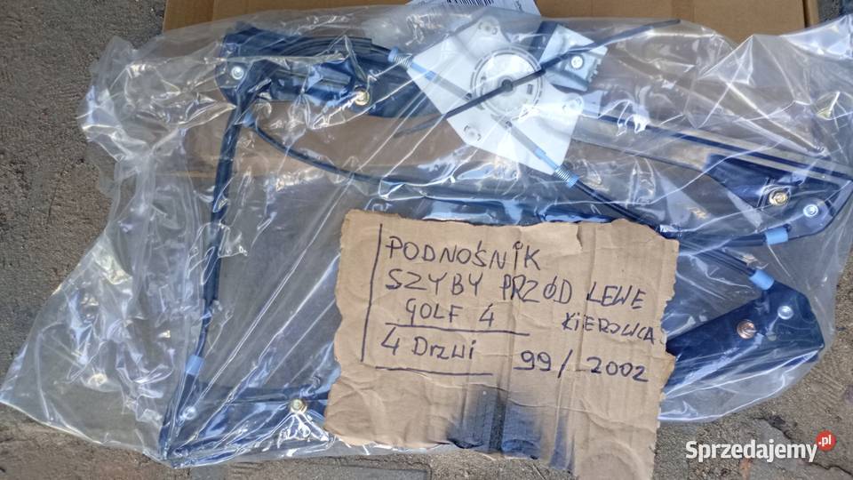 Podnośnik szyby lewy golf 44drzwiowy 1km Malbork