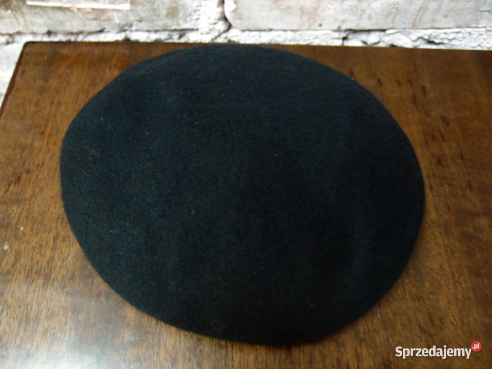 Beret filcowy produkcja polska PRL Bielsko Biała