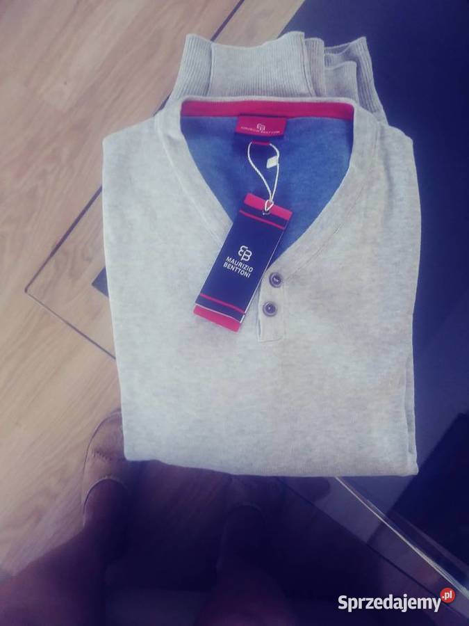Nowy sweter męski Maurizio Benttoni XL Rozmiar XL sprzedam