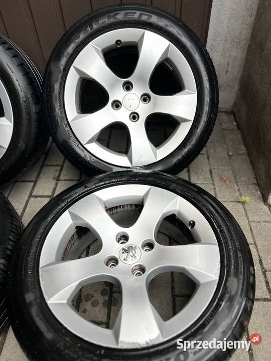 Sprzedam komplet kół alufelg peugeot 4x108 et 29 Konin
