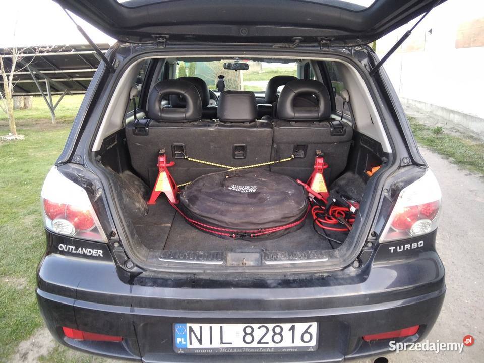 Mitsubishi Outlander I 2 0 turbo 2005 r LPG wspomaganie kierownicy warmińsko-mazurskie Gulb sprzedam