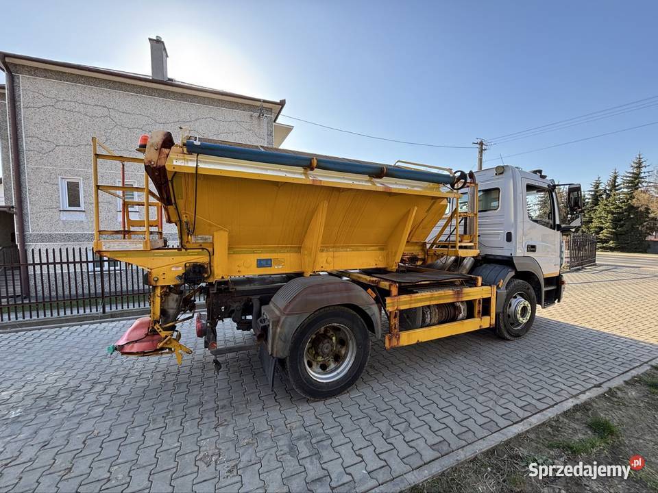Mercedes Atego III 2015 4x2 piaskarka solarka Ropczyce