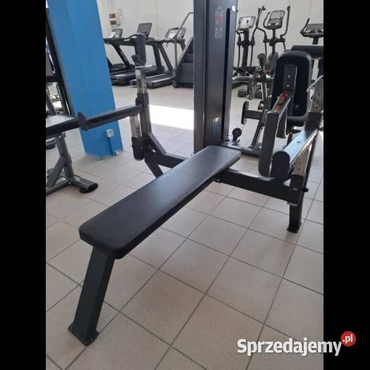 Ławka płaska pod sztangę Eurosportfitness Wałcz