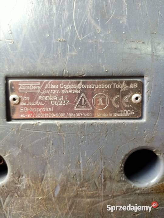 Młot podbijak spalinowy ATLAS COPCO COBRA TT z Pozostałe śląskie Łaziska Górne