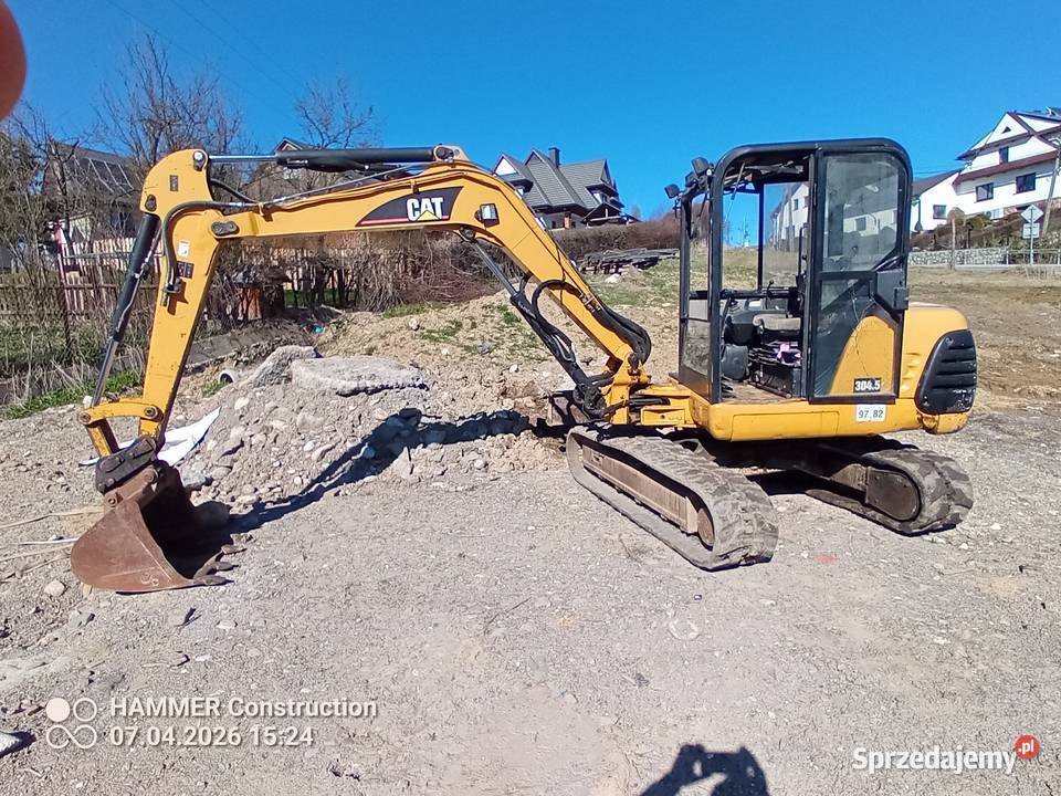 Koparka cat 3045 Rok produkcji 2004 Szaflary