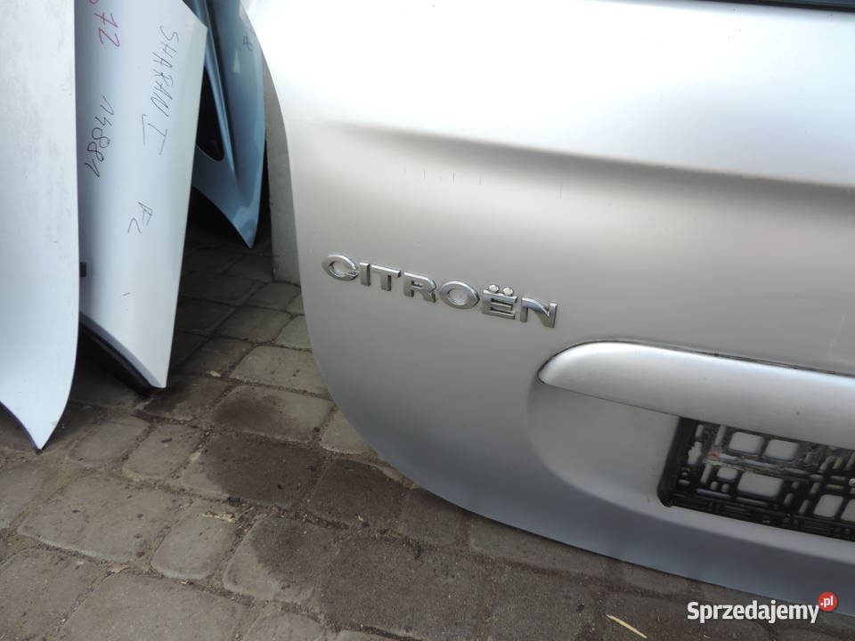 TYLNA KLAPA BAGAŻNIKA CITROEN XSARA PICASSO I FL Rok produkcji 2005 Części samochodowe Nowy Sącz