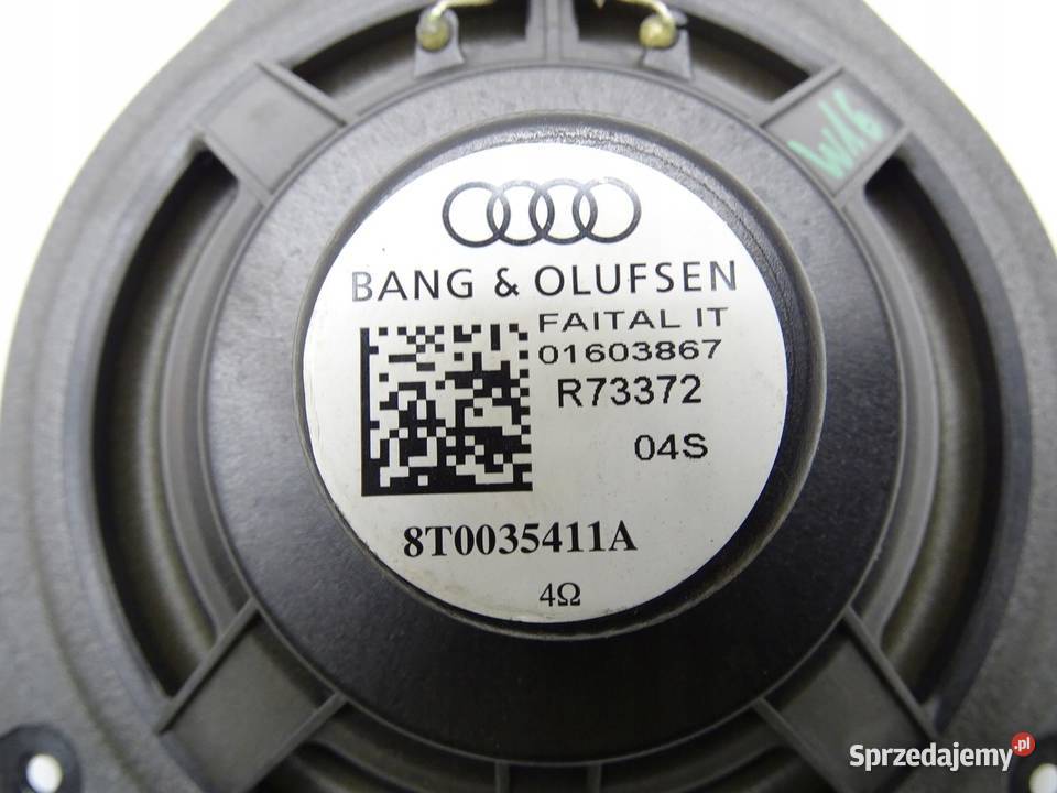 GŁOŚNIK PRAWY LEWY TYŁ 8T0035411A AUDI A4 B8 A5