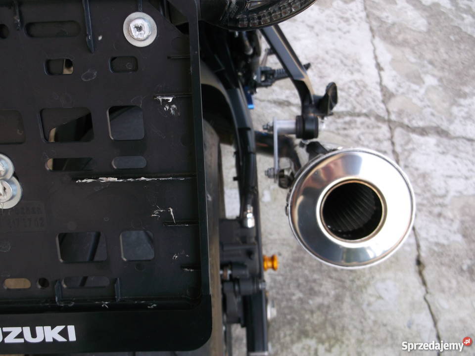 HUZAR EXHAUST wydech tłumik OWAL SUZUKI GSXS Błażowa