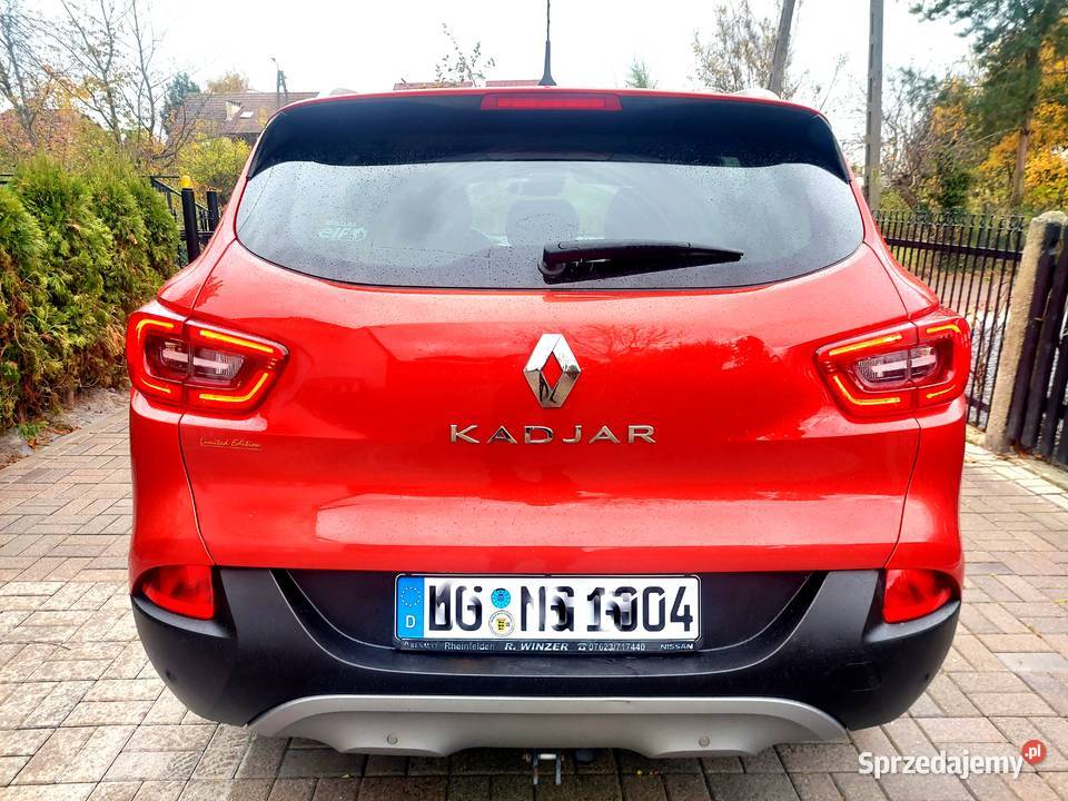 Renault Kadjar Piękny Navi Led Hak Przebieg 130 Dzierżoniów