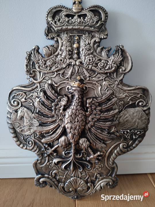 Piękny ryngraf z orłem polskim patriotyczny łódzkie Łódź