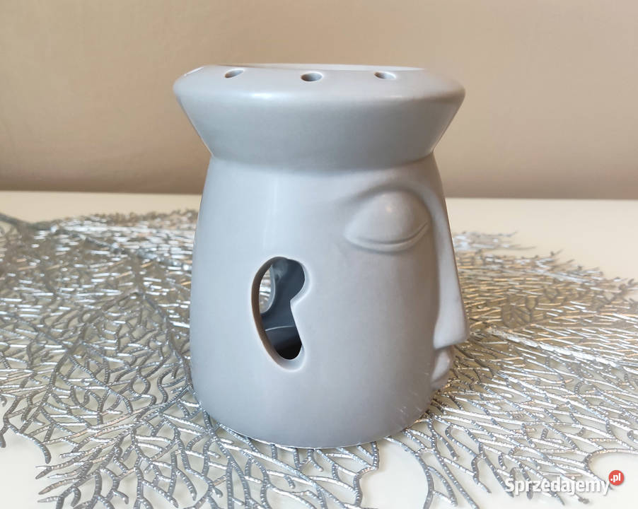 Kominek Głowa Buddy Budda tealight ceramika